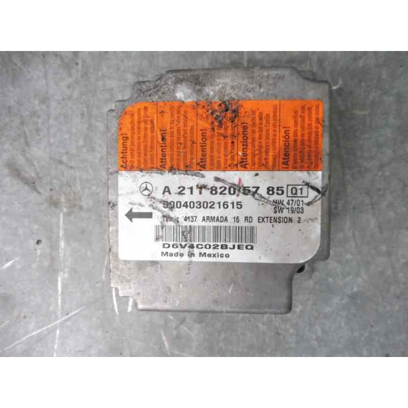 Recambio de kit airbag para mercedes-benz clase e (w211) berlina e 320 cdi (211.026) referencia OEM IAM A2118205785  