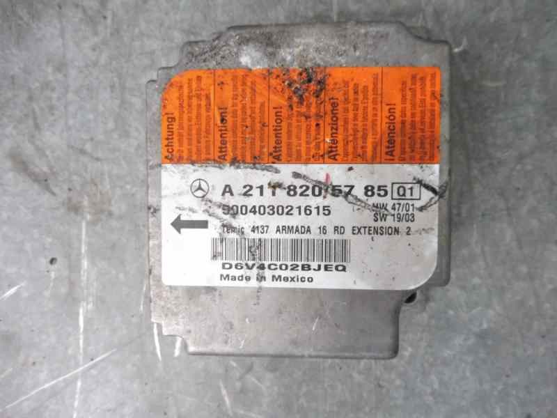 Recambio de kit airbag para mercedes-benz clase e (w211) berlina e 320 cdi (211.026) referencia OEM IAM A2118205785  