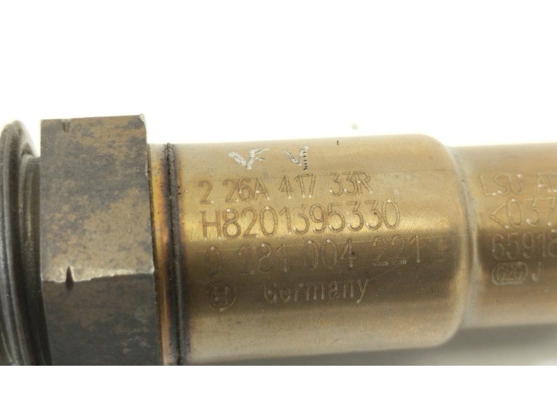 Recambio de sonda lambda para renault captur adventure referencia OEM IAM 8201395330 0281004221 226A41733R