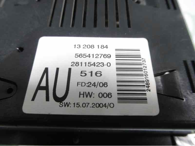 Recambio de pantalla multifuncion para opel vectra c berlina elegance referencia OEM IAM 13208184 281154230 