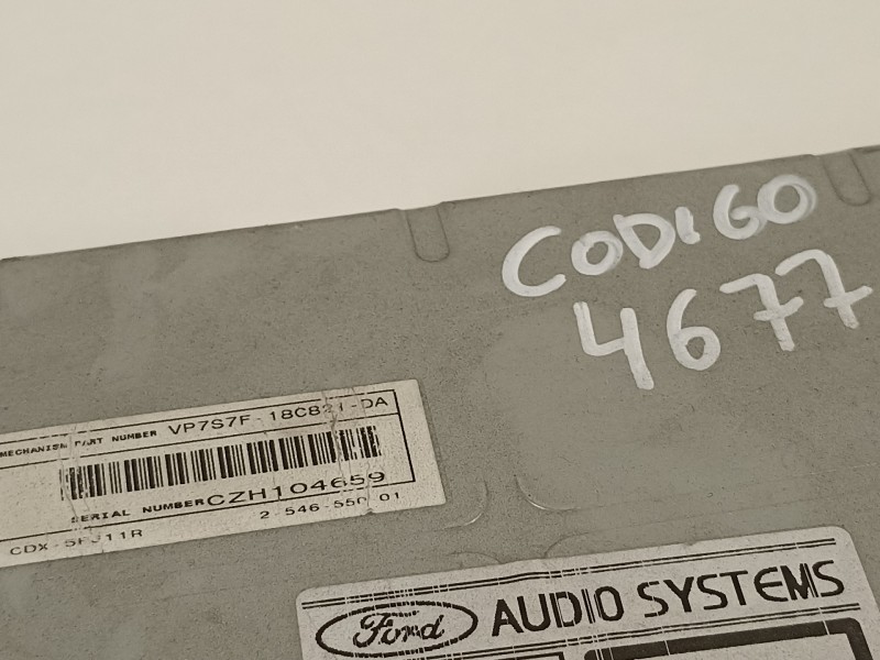 Recambio de sistema audio / radio cd para ford focus berlina (cap) ambiente (d) referencia OEM IAM VP7S7F18C821DA  