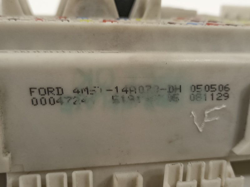 Recambio de caja reles / fusibles para ford focus berlina (cap) ambiente (d) referencia OEM IAM 4M5T14A073DH  