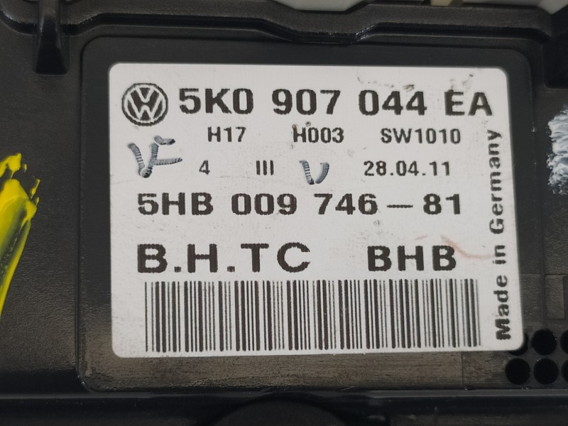 Recambio de mando climatizador para volkswagen eos (1f8) excellence bluemotion referencia OEM IAM 5K0907044EA  