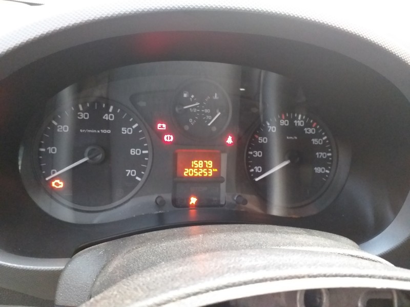 Recambio de cuadro instrumentos para peugeot partner kasten 7f9hf-7f9hf0 referencia OEM IAM 9801642280  