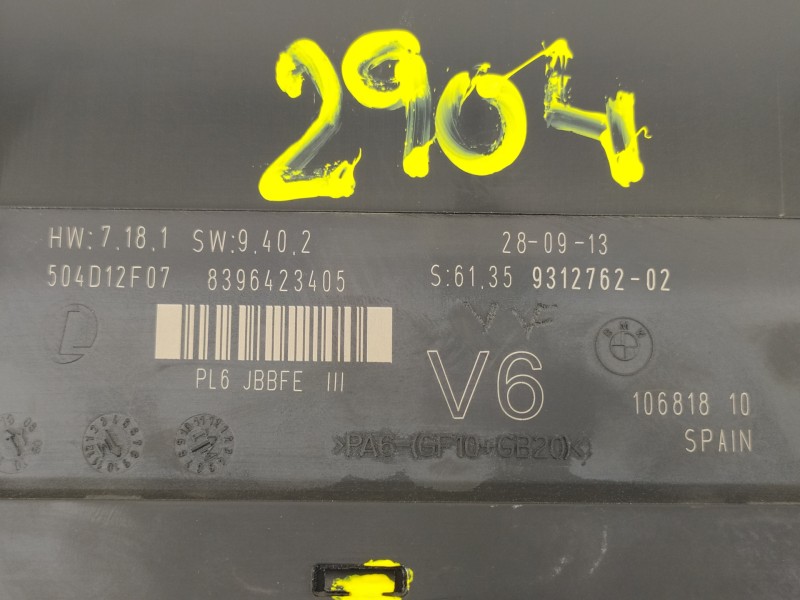 Recambio de modulo electronico para bmw serie 5 touring (f11) 520d xdrive referencia OEM IAM 61359312762 9312762 931276202