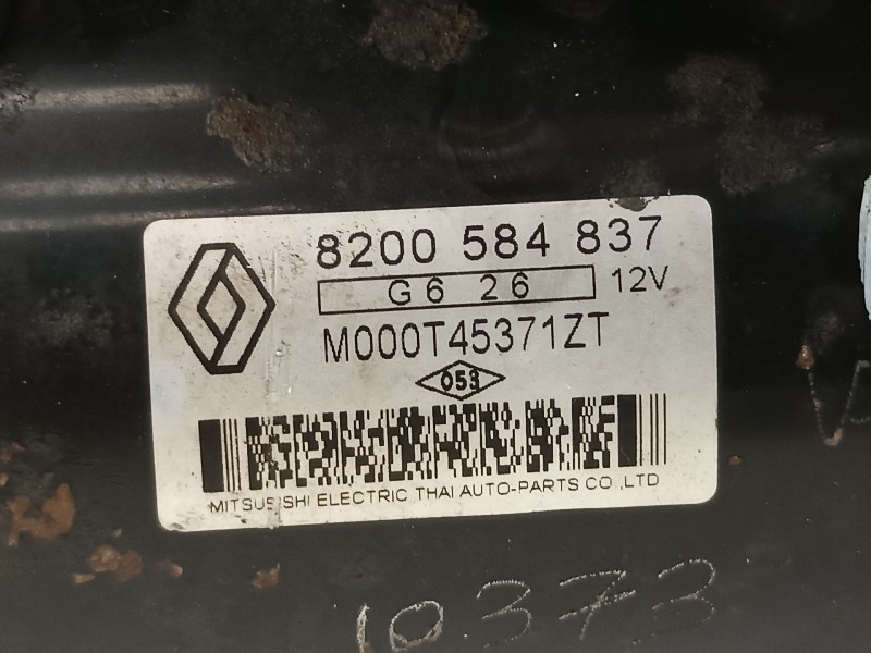 Recambio de motor arranque para renault clio iii confort expression referencia OEM IAM 8200584837  
