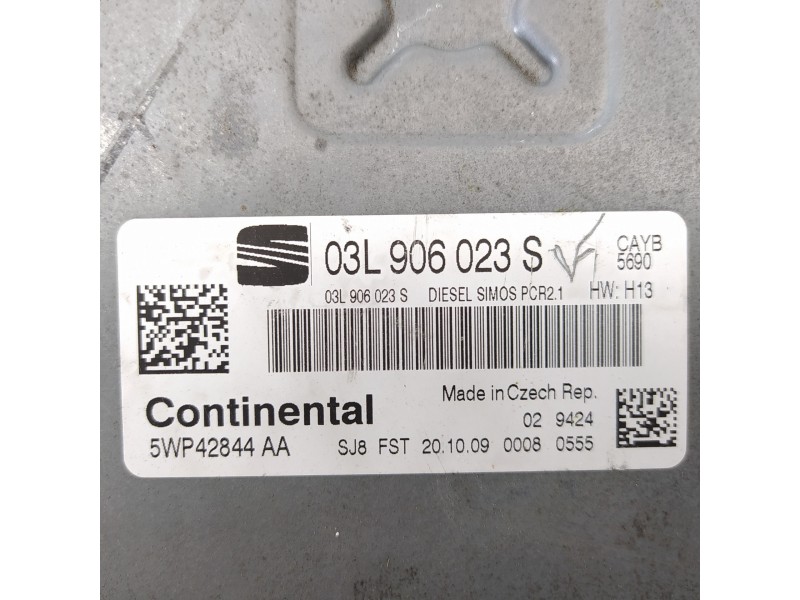 Recambio de centralita motor uce para seat ibiza (6j5) reference referencia OEM IAM 03F906070P  