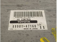 Recambio de modulo electronico para toyota prius (nhw20) basis referencia OEM IAM 8998147160   2