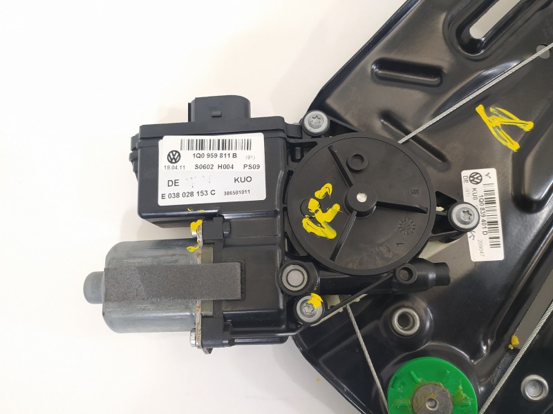 Recambio de elevalunas trasero izquierdo para volkswagen eos (1f8) excellence bluemotion referencia OEM IAM 1Q0839401D 1Q0959811