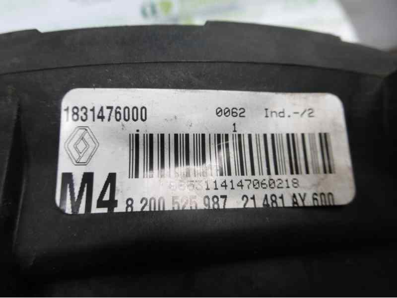 Recambio de electroventilador para renault clio iii confort dynamique referencia OEM IAM 8200525987 1831476000 