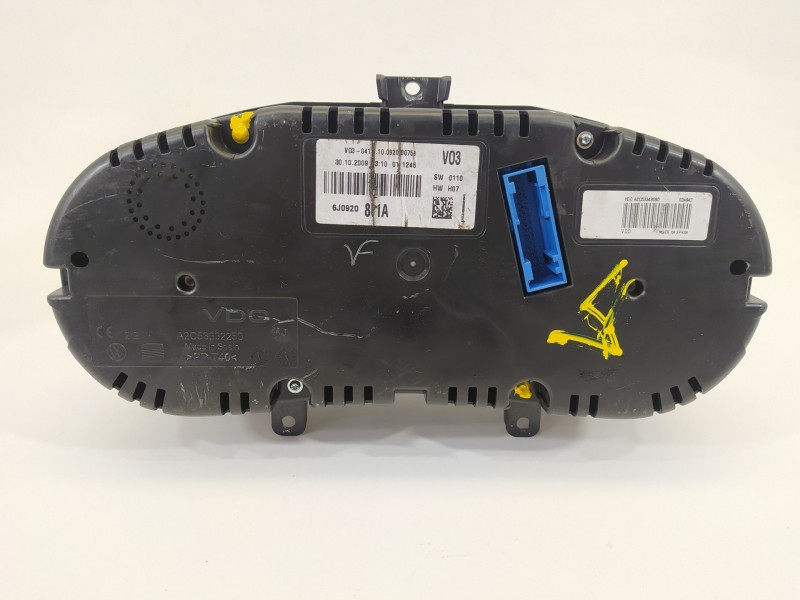 Recambio de cuadro instrumentos para seat ibiza (6j5) reference referencia OEM IAM 6J0920801A  