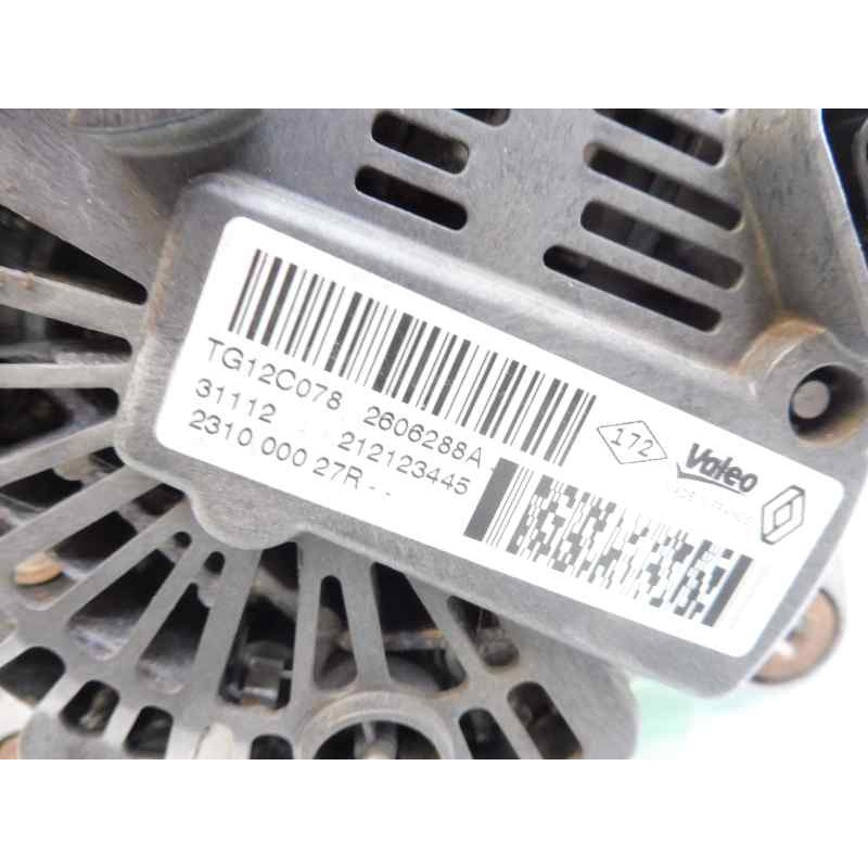 Recambio de alternador para renault megane iii berlina 5 p authentique referencia OEM IAM 231000027R TG12C078 2606288A
