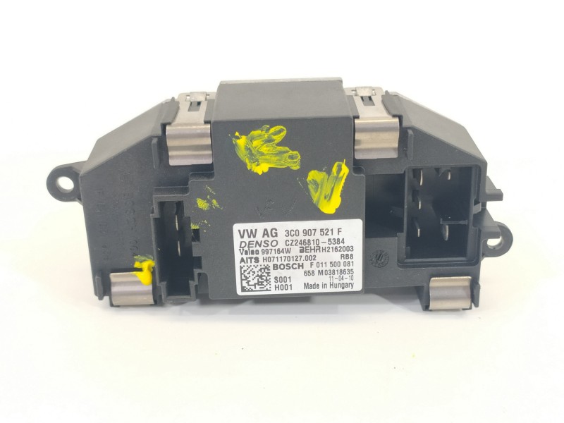 Recambio de resistencia calefaccion para volkswagen eos (1f8) excellence bluemotion referencia OEM IAM 3C0907521F  