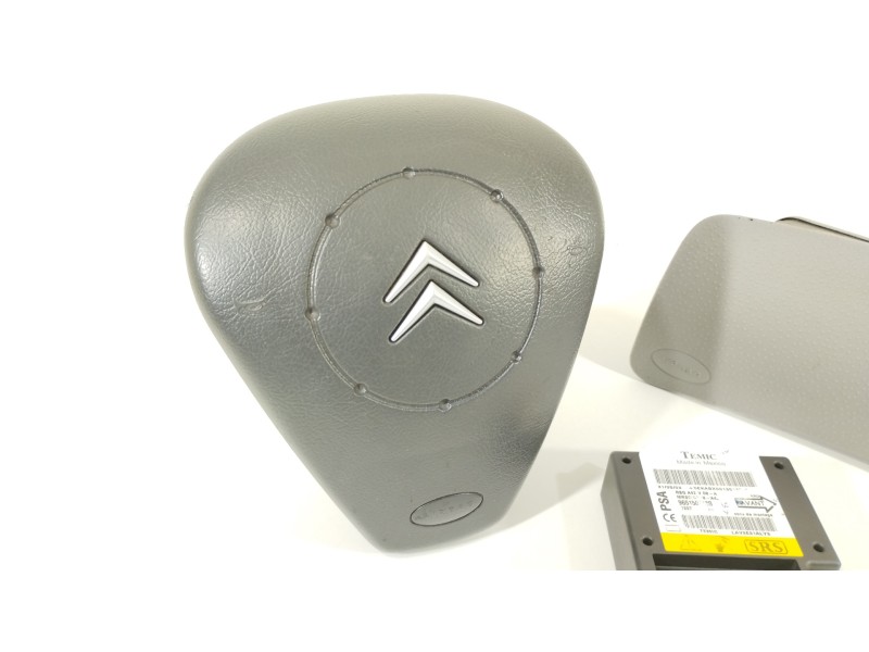 Recambio de kit airbag para citroën c3 pluriel 1.6 16v sensodrive referencia OEM IAM 9651507580 96379999ZQ 96380009ZE