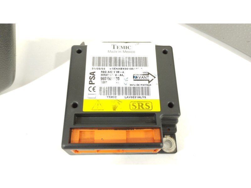 Recambio de kit airbag para citroën c3 pluriel 1.6 16v sensodrive referencia OEM IAM 9651507580 96379999ZQ 96380009ZE