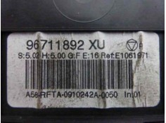 Recambio de mando climatizador para citroën c3 picasso exclusive referencia OEM IAM 96711892XU   2