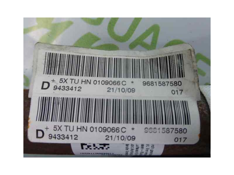 Recambio de airbag cortina delantero derecho para citroën c3 picasso exclusive referencia OEM IAM 9681587580  