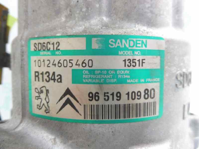 Recambio de compresor aire acondicionado para citroën c4 coupe vtr referencia OEM IAM 9651910980 10124605460 