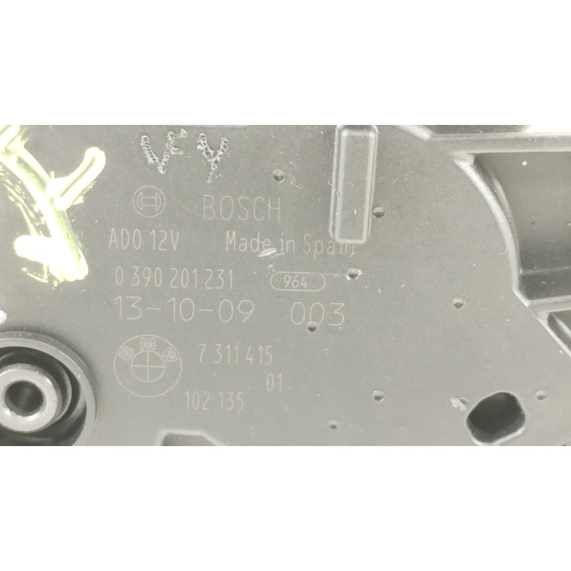 Recambio de motor limpia trasero para bmw serie 5 touring (f11) 520d xdrive referencia OEM IAM 7311415 0390201231 