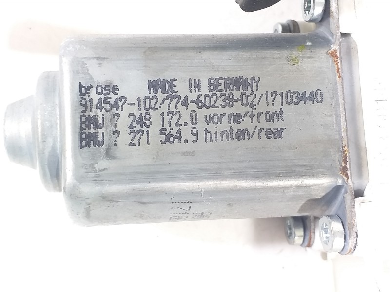 Recambio de elevalunas delantero derecho para bmw serie 5 touring (f11) 520d xdrive referencia OEM IAM 7182132 7182112 