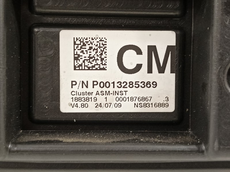 Recambio de cuadro instrumentos para opel corsa d cmon referencia OEM IAM 13285369  