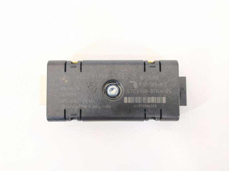 Recambio de modulo electronico para bmw serie 5 touring (f11) 520d xdrive referencia OEM IAM 65209199865 9199865 919986503