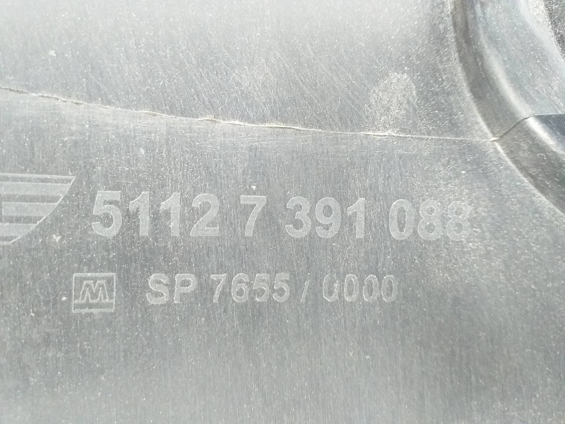 Recambio de paragolpes trasero para mini countryman (f60) cooper s e all4 referencia OEM IAM 51127389378 51127391088 