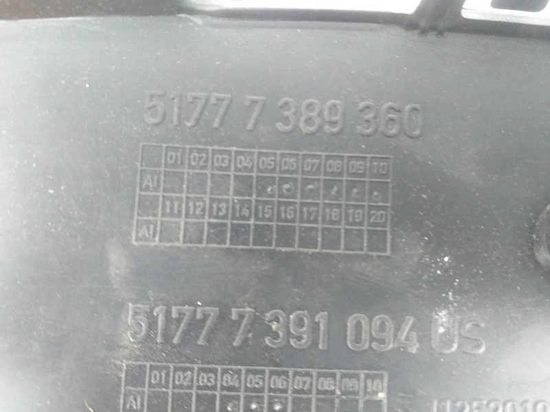 Recambio de aletin trasero derecho para mini countryman (f60) cooper s e all4 referencia OEM IAM 51777389360  