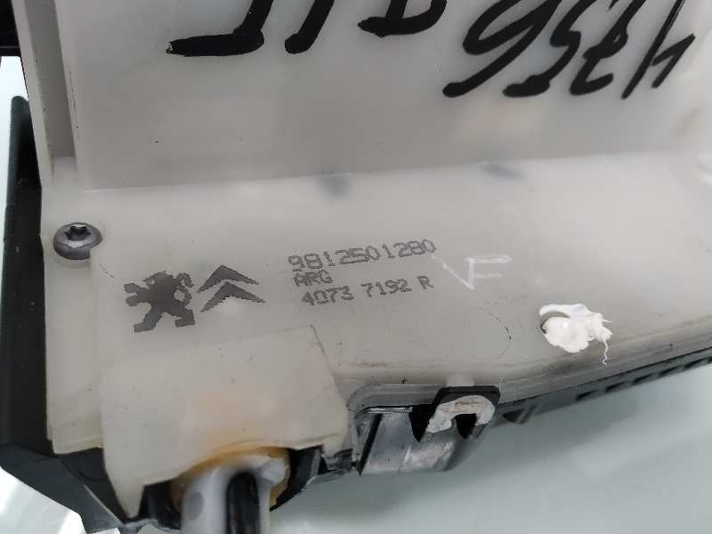 Recambio de cerradura puerta trasera izquierda para peugeot 208 allure referencia OEM IAM 9812501280  