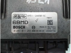 Recambio de centralita motor uce para ford focus c-max (cap) trend (d) referencia OEM IAM 4M5112A650NC 0281011263  2