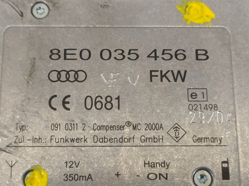 Recambio de no identificado para audi a6 berlina (4f2) 3.0 tdi quattro (165kw) referencia OEM IAM 8E0035456B  