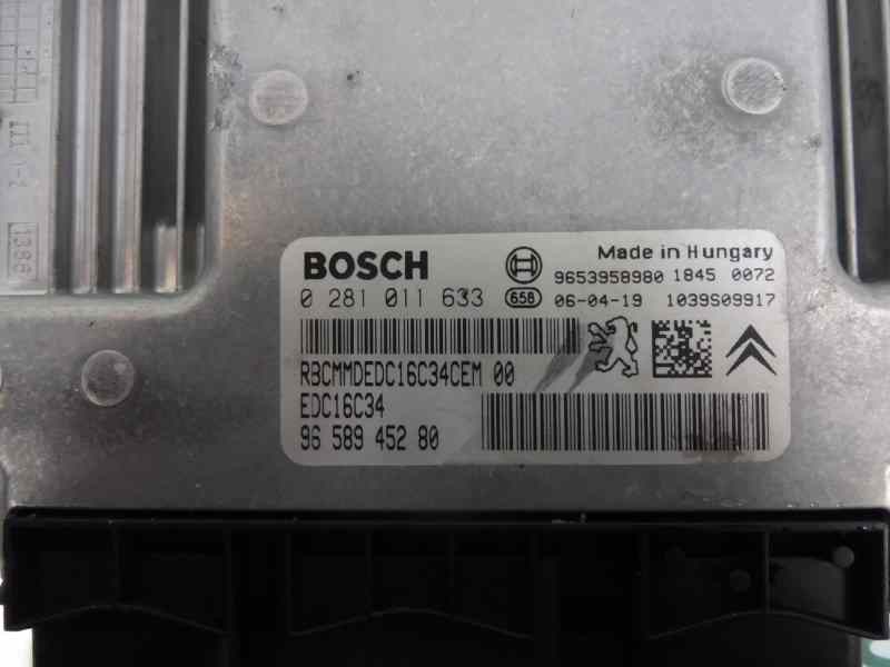 Recambio de centralita motor uce para peugeot 407 sw sr confort referencia OEM IAM 9658945280  