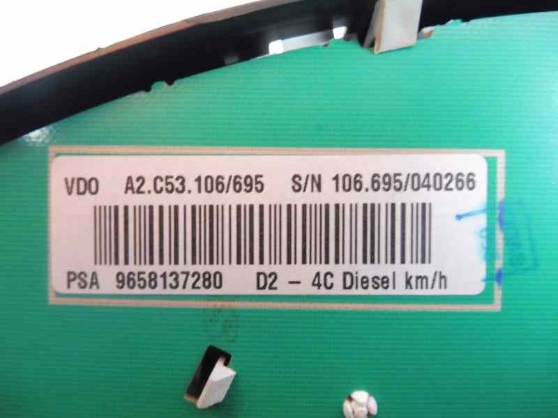 Recambio de cuadro instrumentos para peugeot 407 sw sr confort referencia OEM IAM 9658137280  