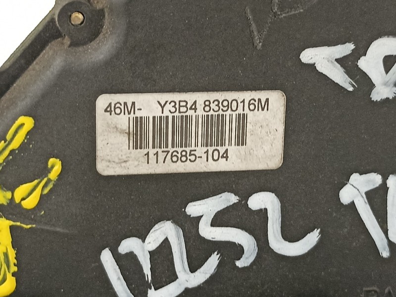 Recambio de cerradura puerta trasera derecha para seat toledo (1m2) signo referencia OEM IAM 3B4839016M  