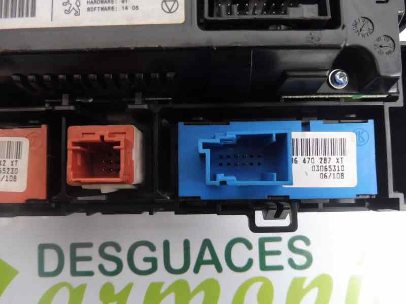 Recambio de mando climatizador para peugeot 407 sw sr confort referencia OEM IAM 96610448YW  
