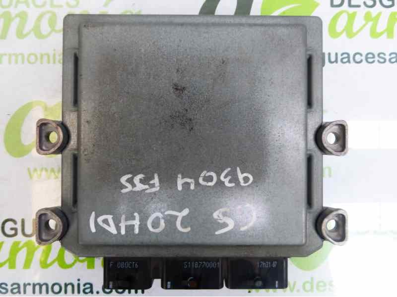 Recambio de centralita motor uce para citroën c5 berlina exclusive referencia OEM IAM 9662331580 5WS40424BT 9655534080
