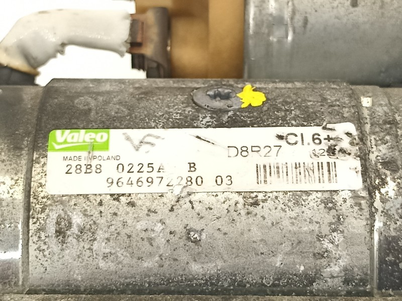 Recambio de motor arranque para citroën jumpy hdi 120 27 l1h1 furg. referencia OEM IAM 9646972280  