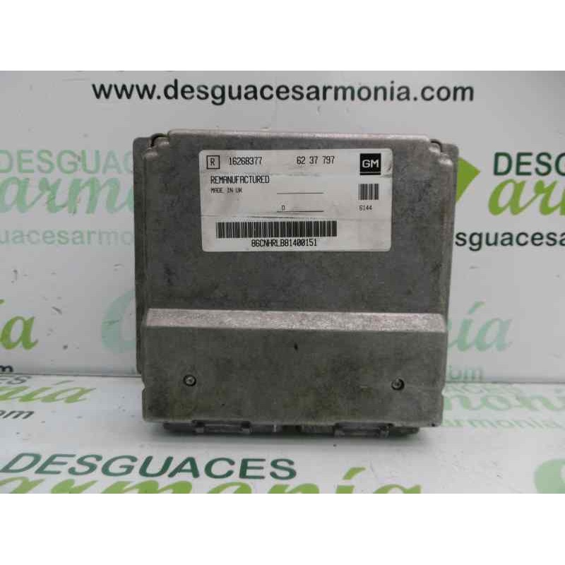 Recambio de centralita motor uce para opel astra g berlina club referencia OEM IAM 16268377 6237797 