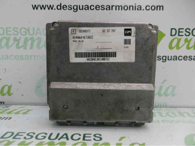 Recambio de centralita motor uce para opel astra g berlina club referencia OEM IAM 16268377 6237797 