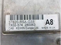 Recambio de centralita motor uce para honda civic berlina 5 (fk) 1.8 executive referencia OEM IAM 37820RSAG33 7X02574280063  2
