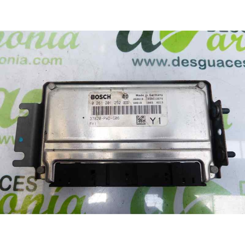 Recambio de centralita motor uce para honda jazz (gd1/5) 1.2 drive referencia OEM IAM 37820PWDG06 0261201252 