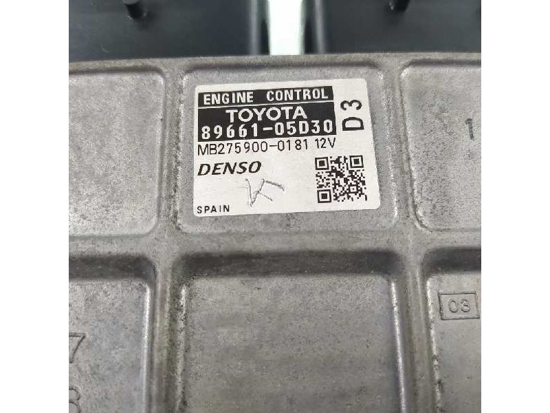Recambio de centralita motor uce para toyota avensis (t27) advance referencia OEM IAM 8966105D30 2759000181 