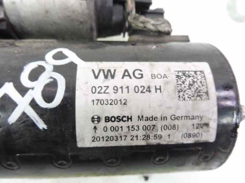 Recambio de motor arranque para volkswagen golf vi (5k1) advance bluemotion referencia OEM IAM 02Z911024H 0001153007 