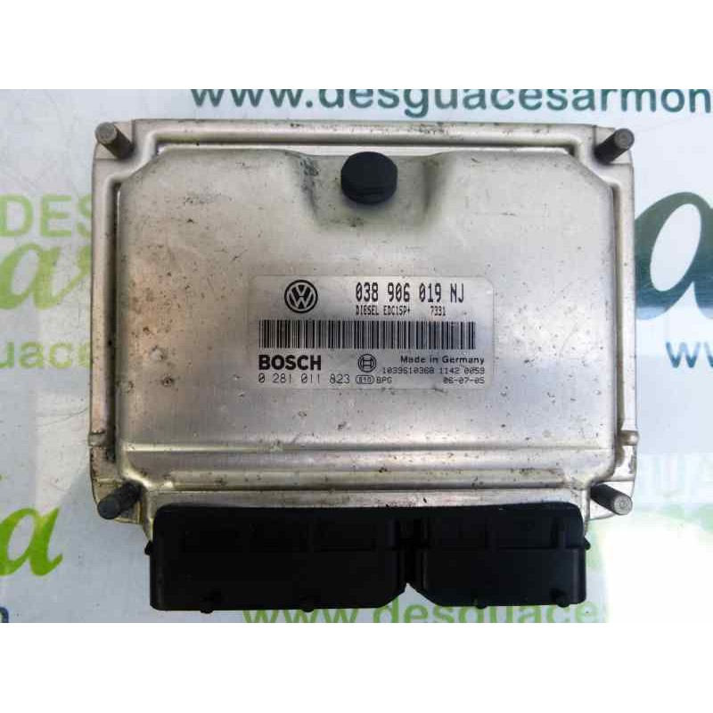 Recambio de centralita motor uce para seat ibiza (6l1) f.r. referencia OEM IAM 038906019NJ 0281011823 