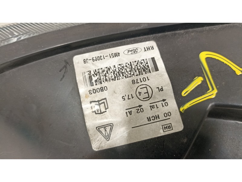 Recambio de faro derecho para ford focus sportbreak (cap) 2.0 tdci cat referencia OEM IAM 4M5113099JB  