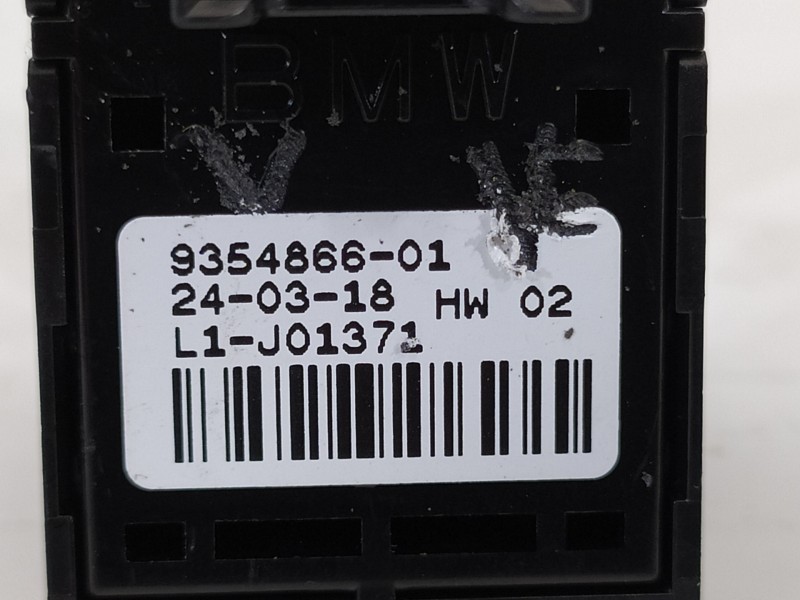 Recambio de mando elevalunas trasero izquierdo para mini countryman (f60) cooper s e all4 referencia OEM IAM 9354866  