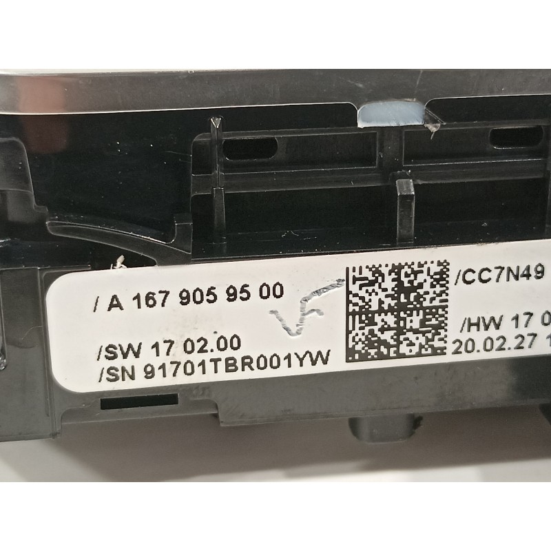 Recambio de mando multifuncion para mercedes-benz clase gle (bm 167)(09.2018) gle 350 de 4matic (167.117) referencia OEM IAM A16
