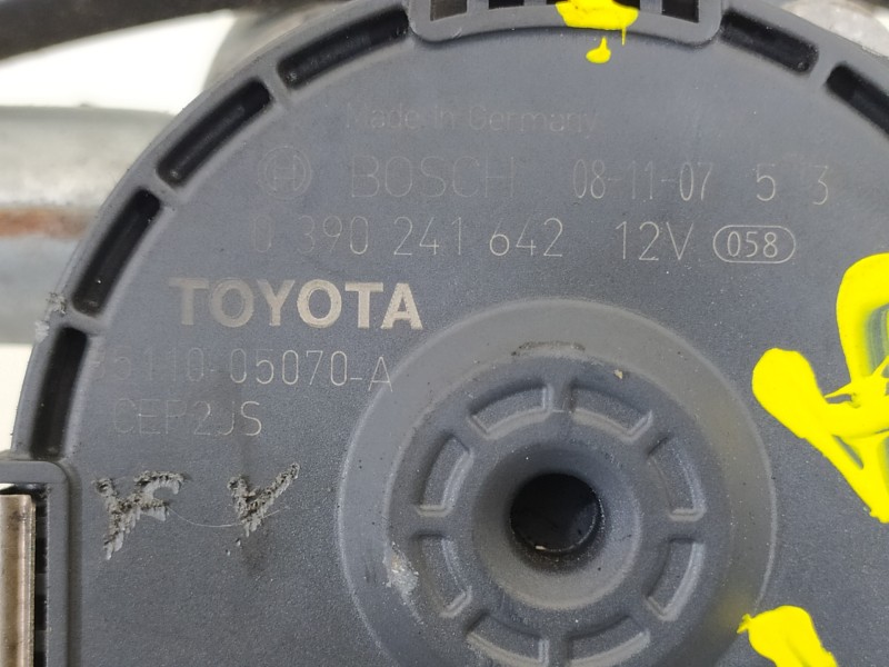 Recambio de motor limpia delantero para toyota avensis (t27) advance referencia OEM IAM 8511005070A 8501005080C 0390241642