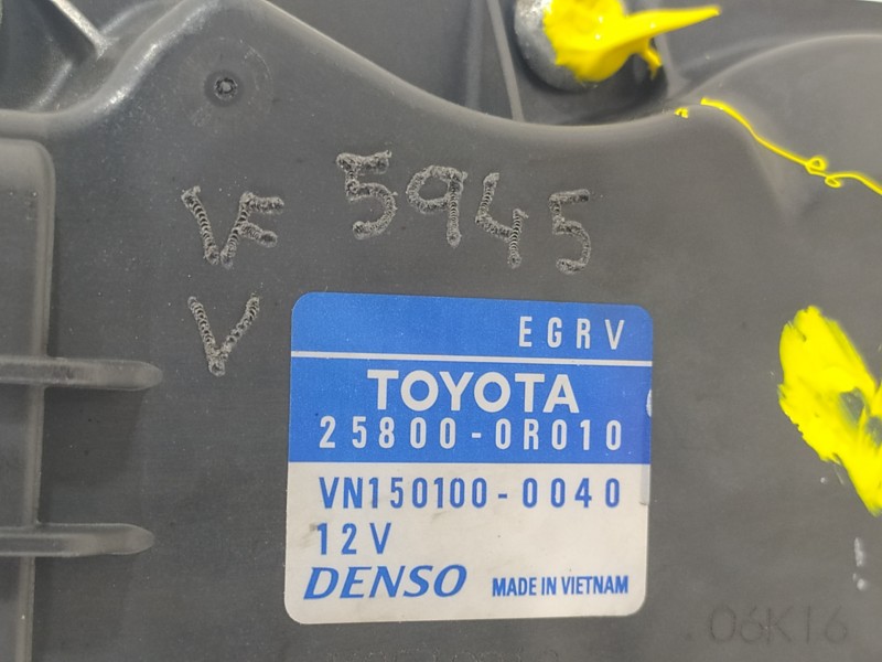 Recambio de valvula egr para toyota avensis (t27) advance referencia OEM IAM 258000R010 1501000040 