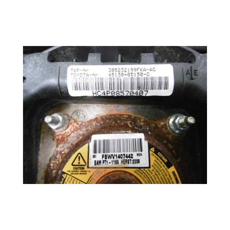 Recambio de kit airbag para toyota yaris (ksp9/scp9/nlp9) rock in rio referencia OEM IAM 451300D150G 89170D250 212986115